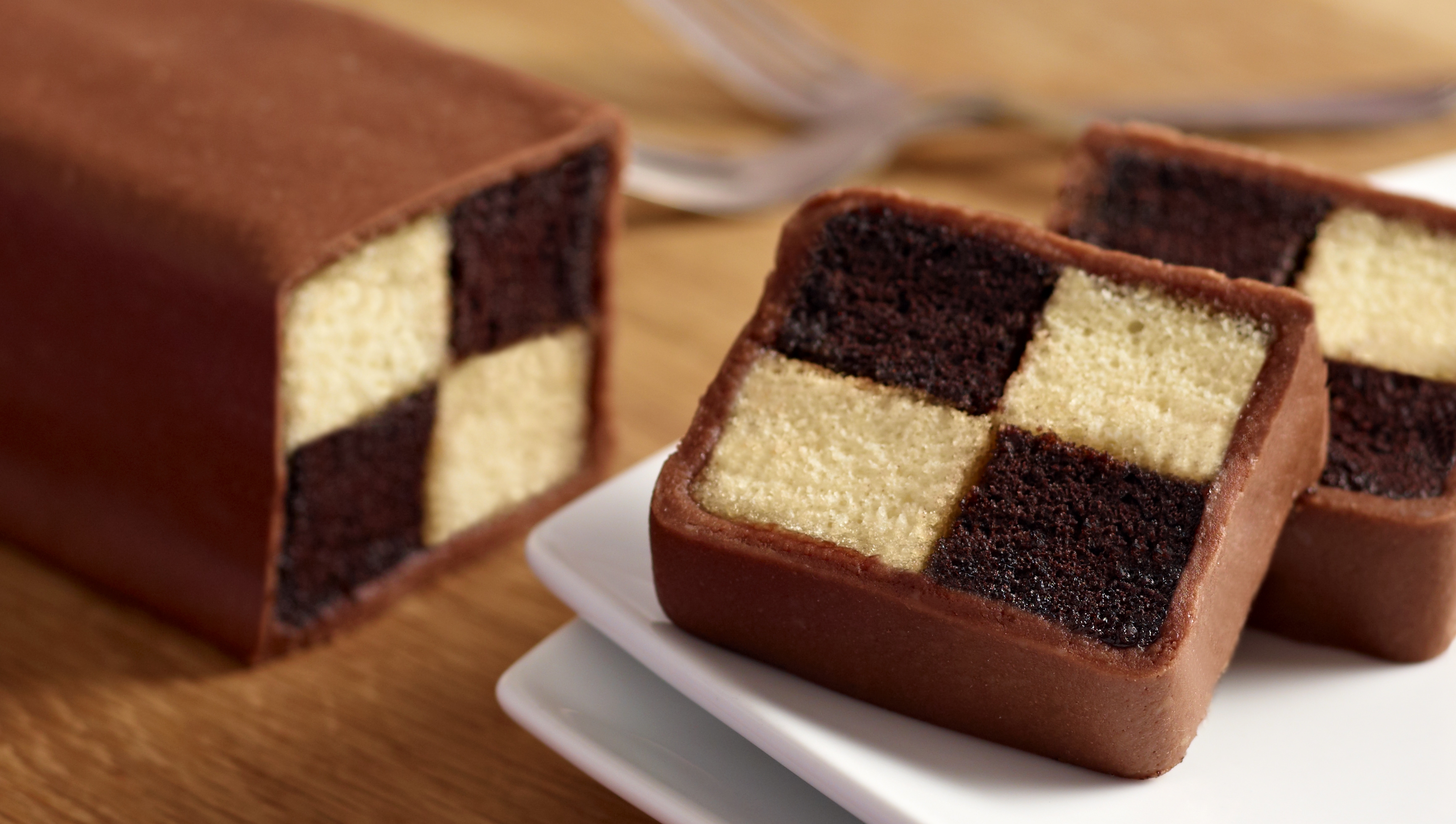 Chocolate Battenberg Cake Recipe