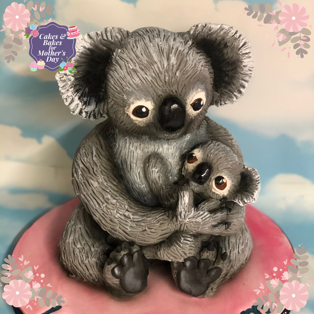 Amazon.com: Glorymoment Koala Cake Topper Birthday, Glitter Happy Birthday  Cake Topper for Koala Theme Party Wild Animals Birthday Baby Shower Party  Cake Decorations (6.7'' x 4.68'') : Grocery & Gourmet Food