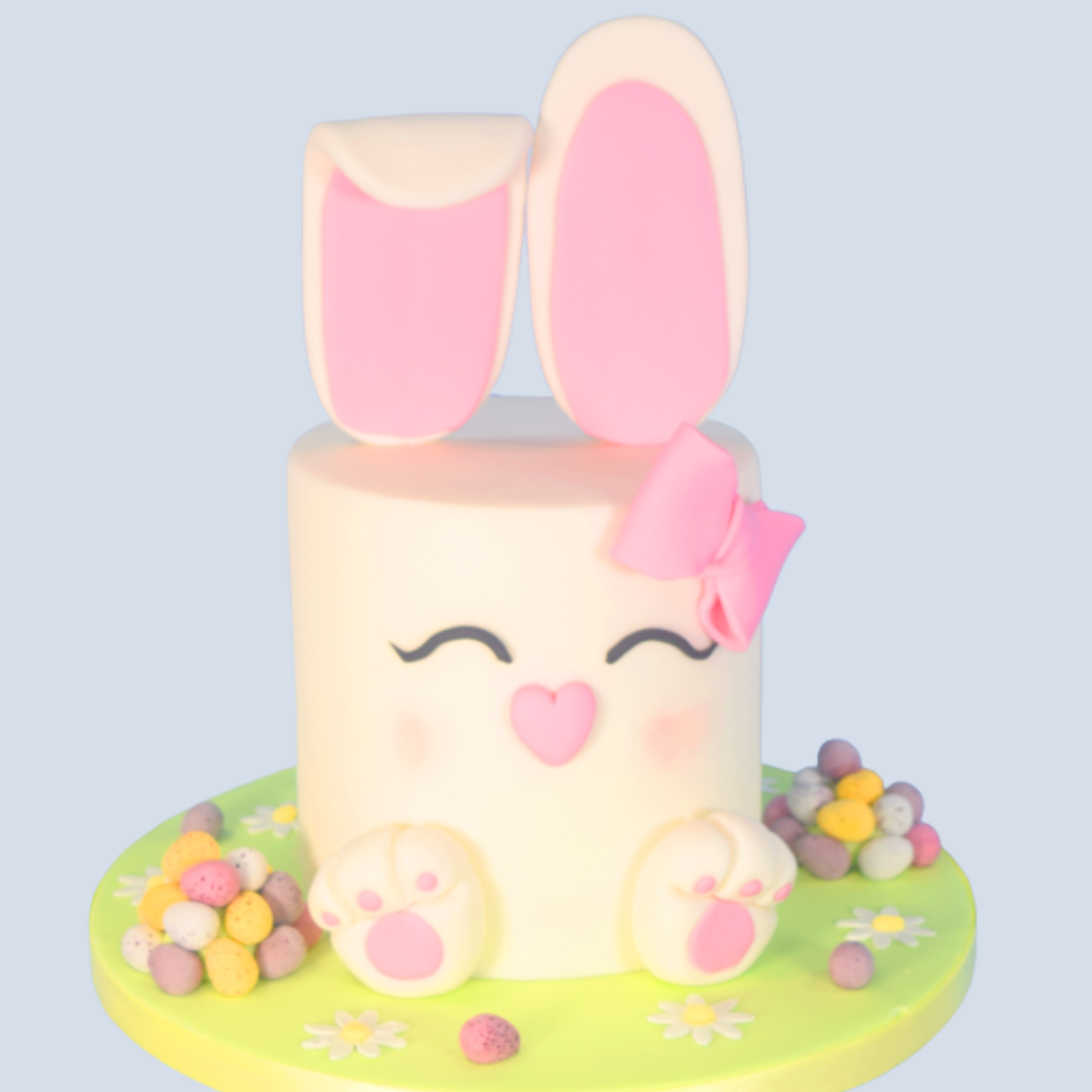 Blue Bunny Cake – 8inch | 7Marvels Cakes & Macarons